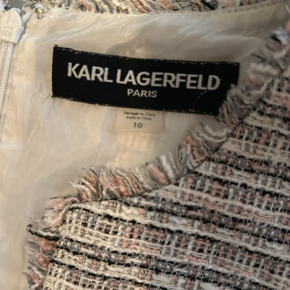 Karl Lagerfeld shift dress - size 10 - Picture 7 of 11